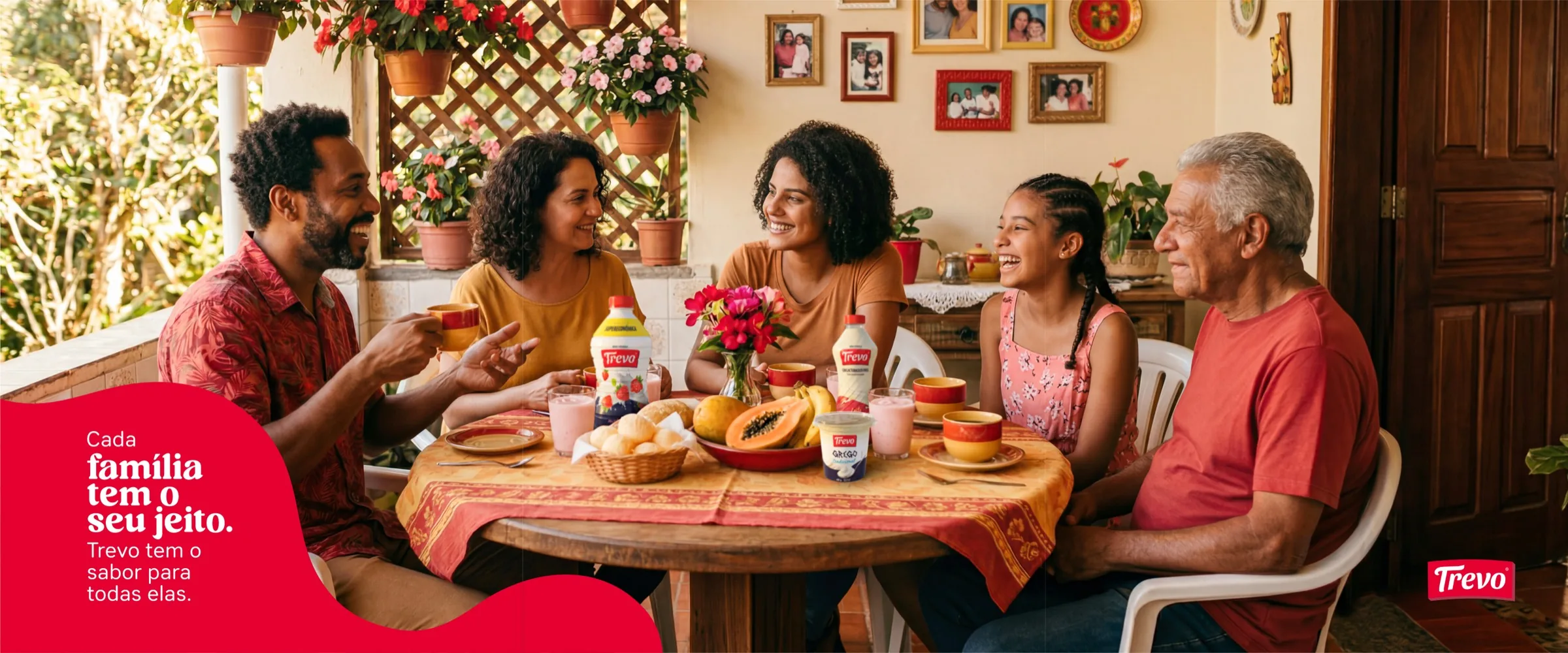 Campanha Do Jeitinho da Sua Família, da Trevo Lácteos